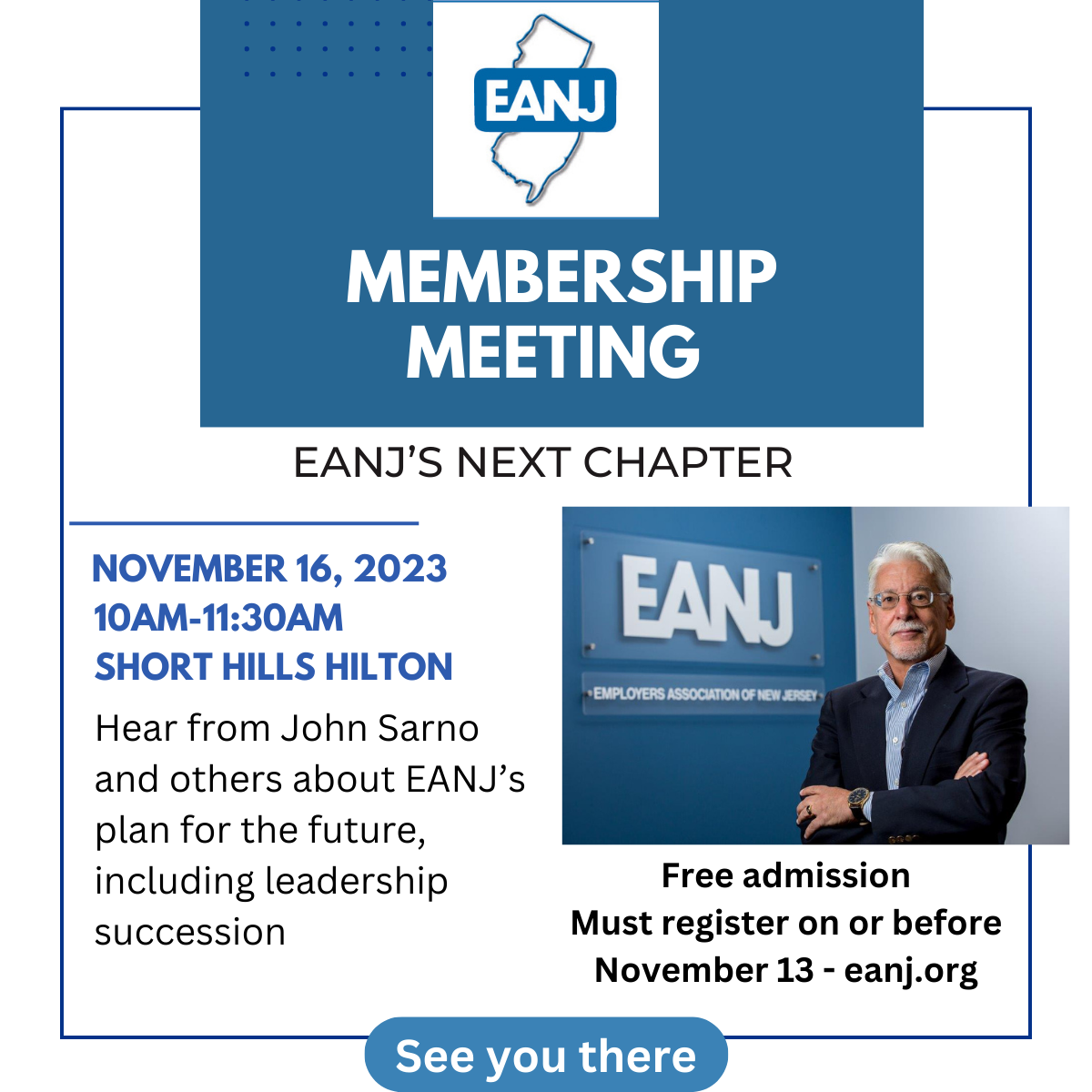EANJ MEMBERSHIP MEETINT